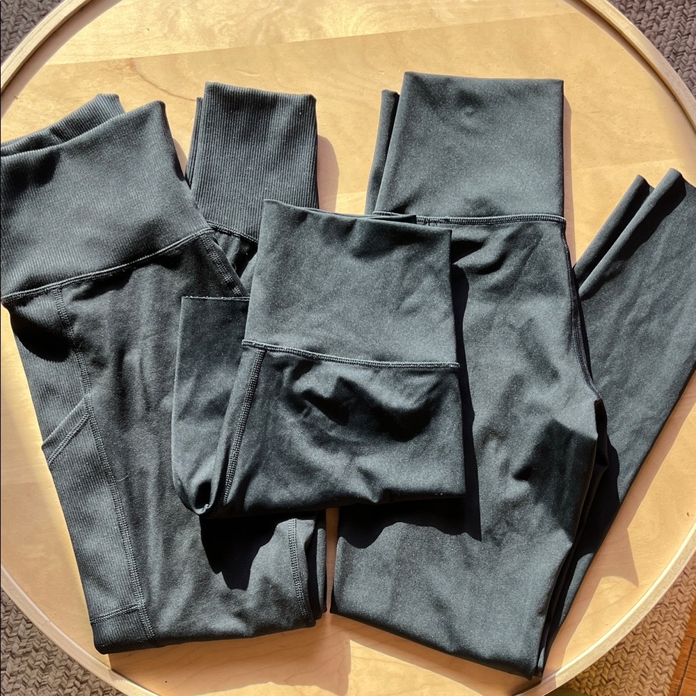 Bundle of Aerie leggings and bike shorts